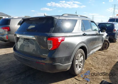 2020 Ford Explorer Xlt z USA, uszkodzony, nr VIN 1FMSK7DH2LGB91617